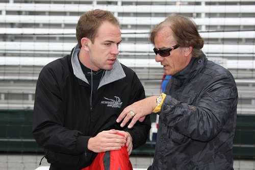 Robert Doornbos en Arie Luyendyk